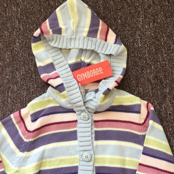 NWTs Vintage Gymboree’s “Winter Princess” line sweater/coat Sz 4 - Picture 2 of 2